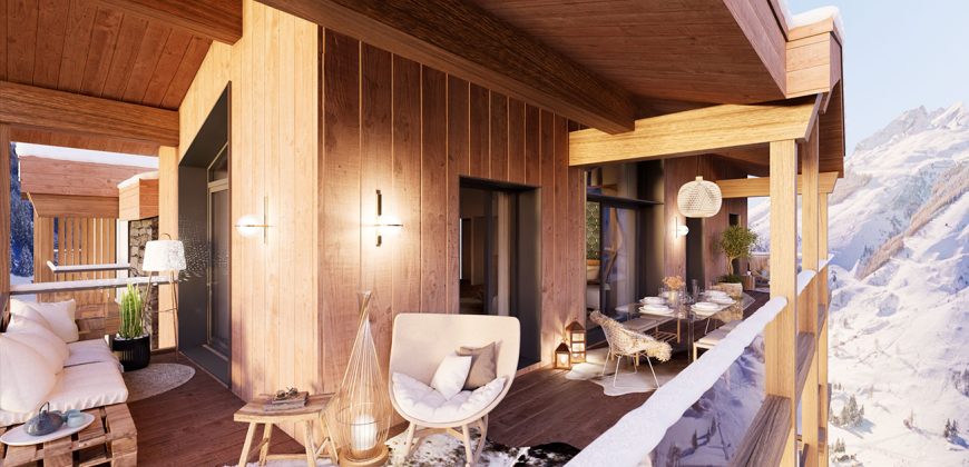 Les Deux Alpes, Auvergne-Rhone-Alpes: Baldr, 2 bedroom apartment