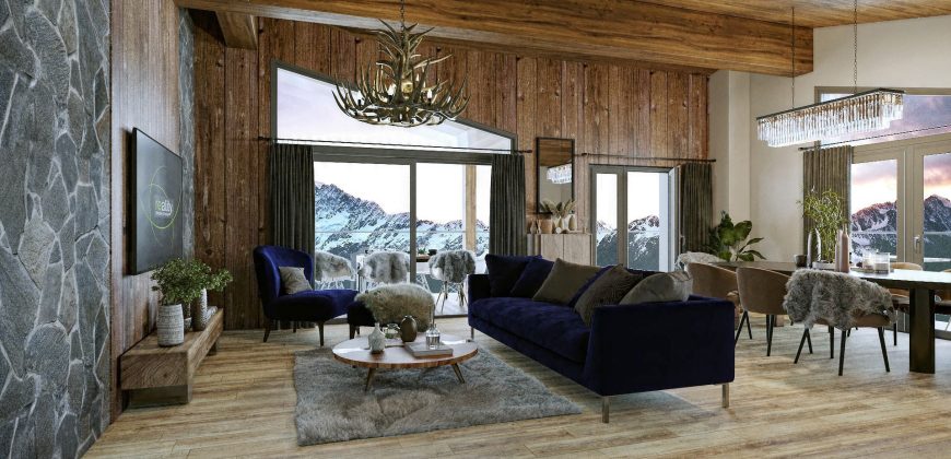 Les Deux Alpes, Auvergne-Rhone-Alpes: Baldr, 2 bedroom apartment