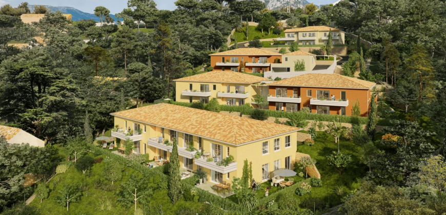 Menton, Provence-Alpes-Cote d’Azur: Les  Hauts  Jardins  1 bedroom apartment