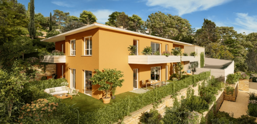 Menton, Provence-Alpes-Cote d’Azur: Les  Hauts  Jardins  1 bedroom apartment