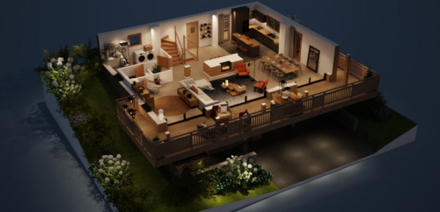 Manigod,   Auvergne-Rhone-Alpes: 3 bedroom semi detached apartments