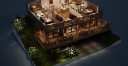 Manigod,   Auvergne-Rhone-Alpes: 3 bedroom semi detached apartments