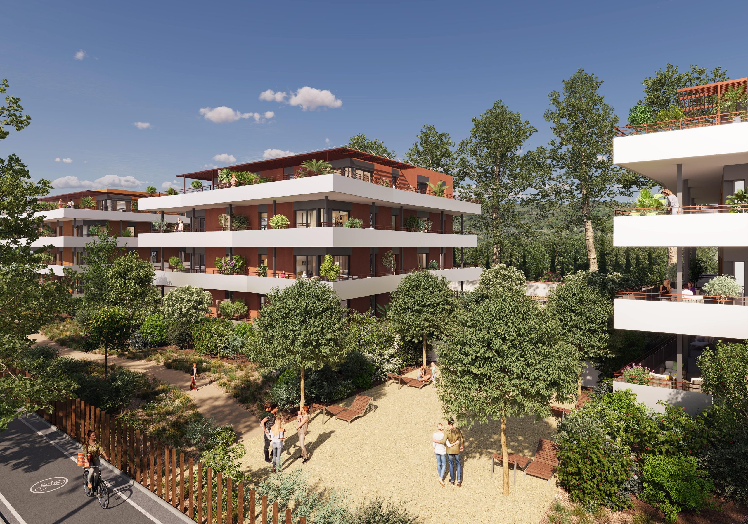 Ceret, Pyrenees-Orientales –  Constelation 154,  3 bed penthouse apartment 421K
