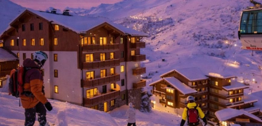 Les Menuires -Résidence Les Chalets de l’Adonis: 1 and 2 bed apartments