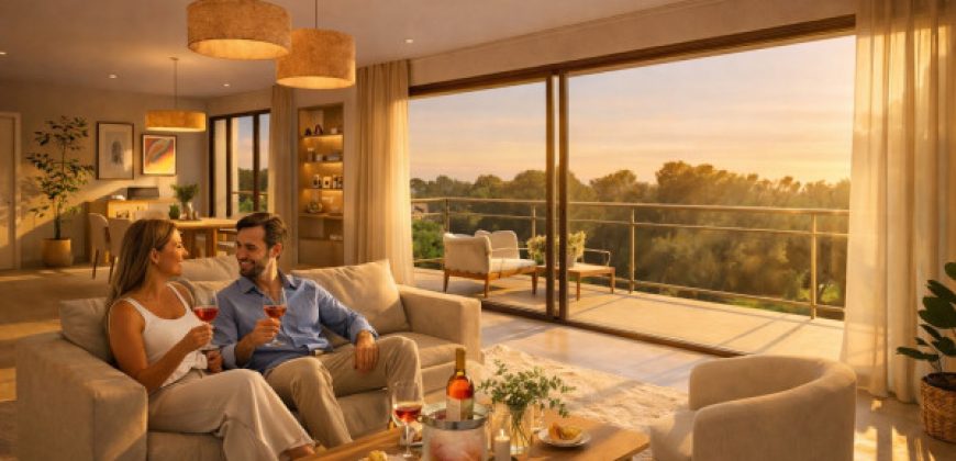 Antibes – Les Terrasses d’Olivia: 1 to 4 bed apartments