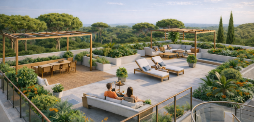 Antibes – Les Terrasses d’Olivia: 1 to 4 bed apartments