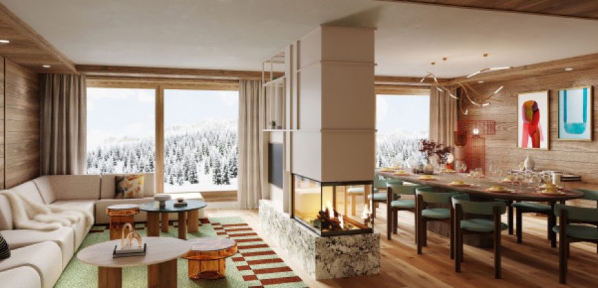 Courchevel – Steam Boat: 2-7 bed apartments