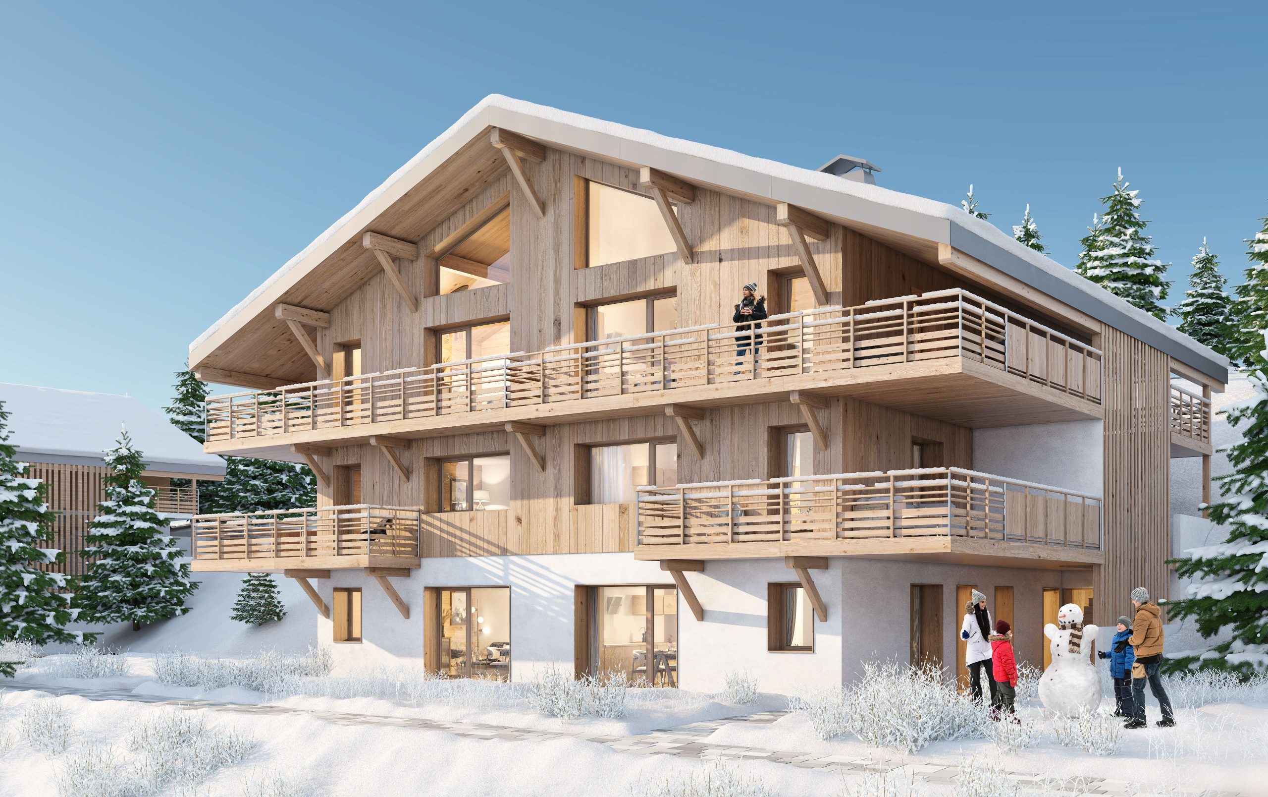 Morzine – L’Estive: 1-4 bed apartments
